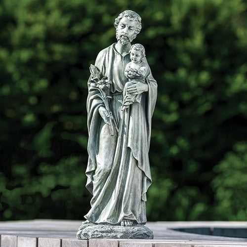 St. Joseph Garden statue, 20" tall