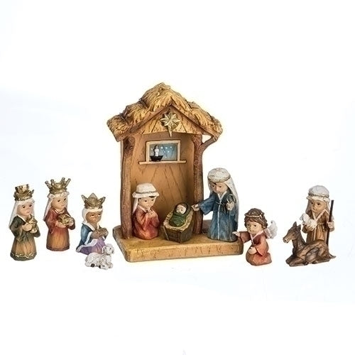 Nativity Set, 11 pcs.