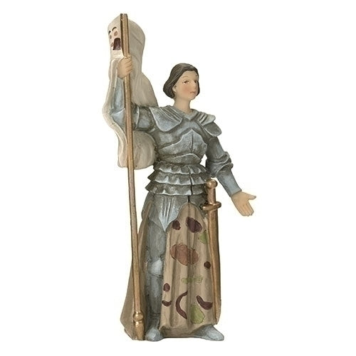 St. Joan of Arc statue, 4.5" tall