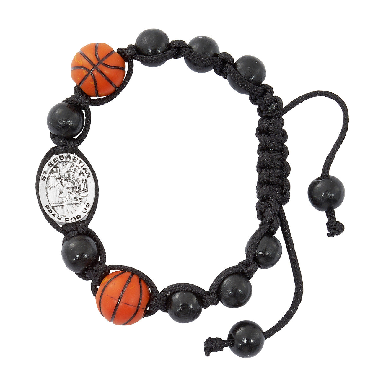 Basketball and St. Sebastian Sport Wristband