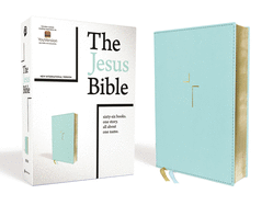 Jesus Bible, NIV Edition, Leathersoft, Blue, Comfort Print