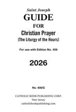 2026 Liturgy of the Hours Guide 406/G for the Christian Prayer book