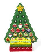 Countdown to Christmas Wooden Advent Calendar