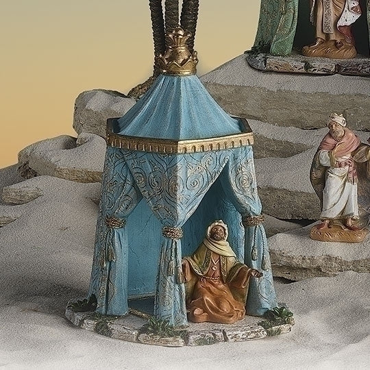 King's Tent, Blue, 5" scale