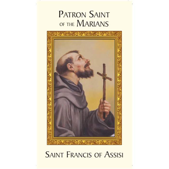St. Francis of Assisi: Patron Saint of the Marians card
