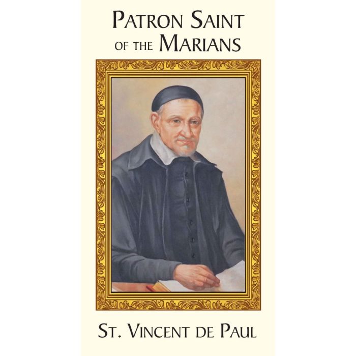 St. Vincent de Paul: Patron Saint of the Marians card