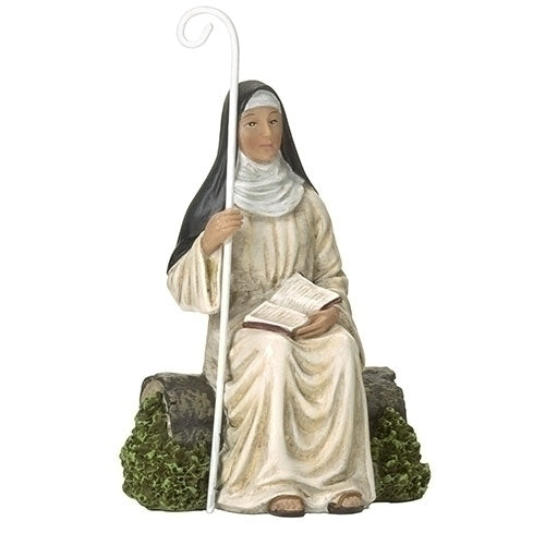 St. Monica figurine, 3.25" tall