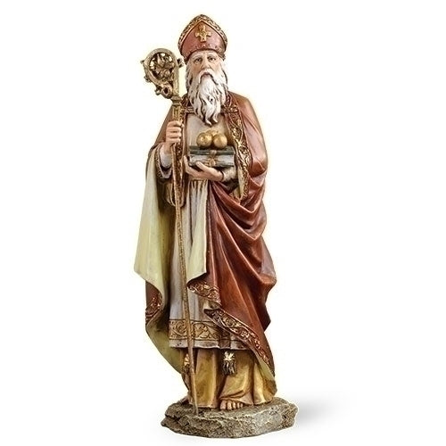St. Nicholas statue, 10.5" tall