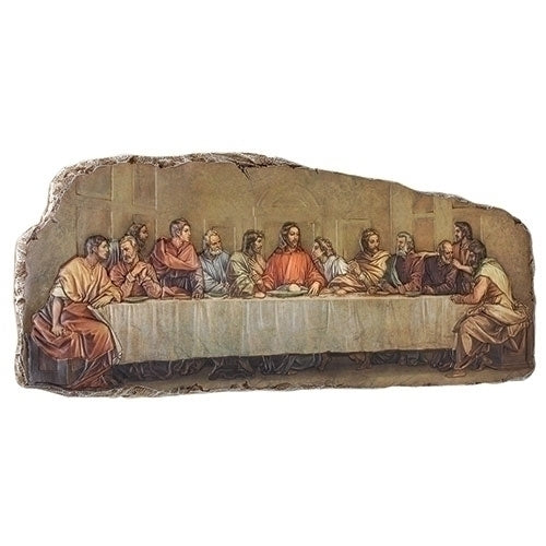 Last Supper plaque, 18.5" long