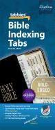 Bible Tabs: Old and New Testaments, Gold edge