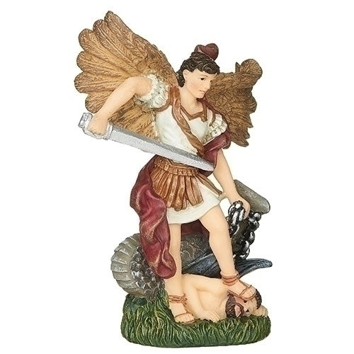 St. Michael figurine, 3.5" tall