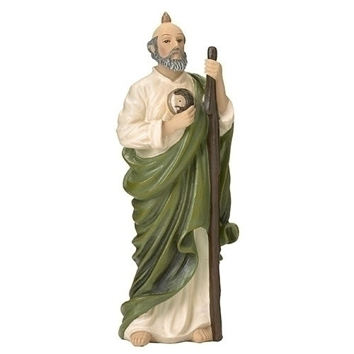St. Jude figurine, 4" tall
