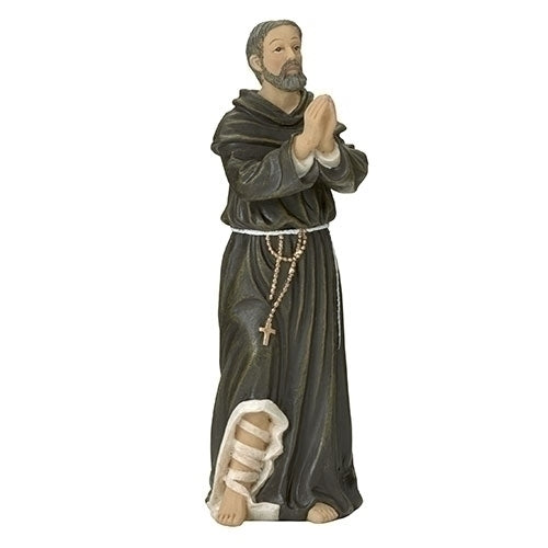 St. Peregrine figurine, 4" tall