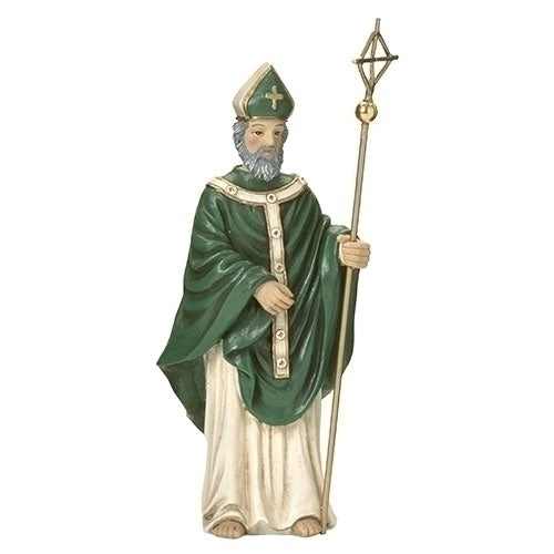 St. Patrick statue, 4.75" tall