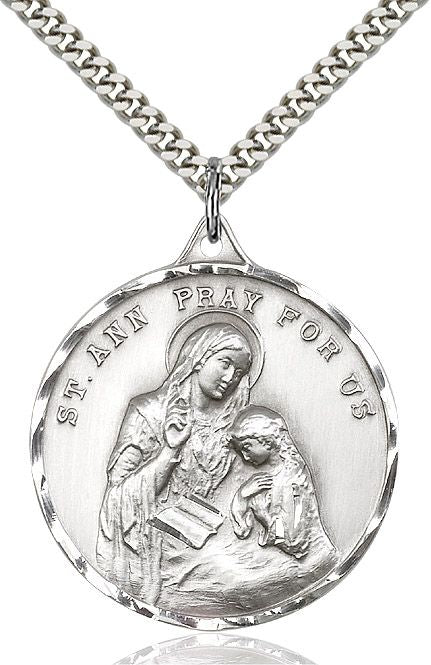 Saint Ann medal 0203A4, Pewter