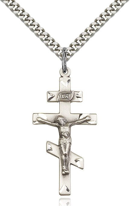 Saint Andrew Cross medal 02494, Pewter