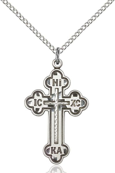 Russian Cross medal 02734, Pewter