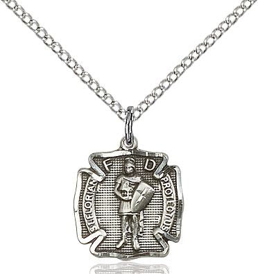 Saint Florian medal 56864, Pewter