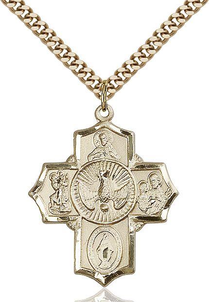 5-way Cross 56902, Gold Filled