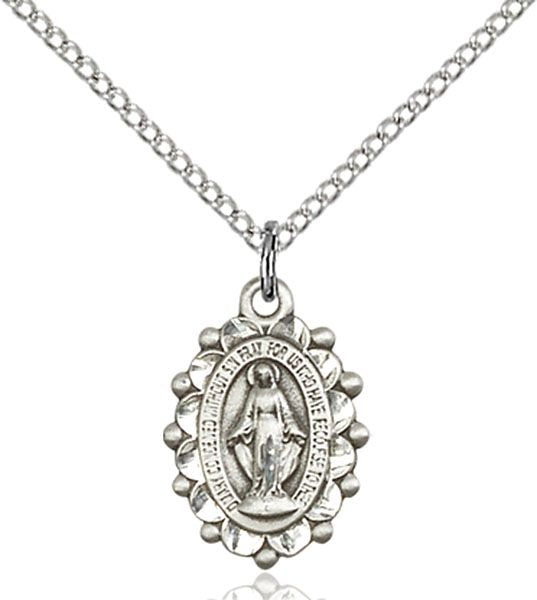 Miraculous medal 60404, Pewter