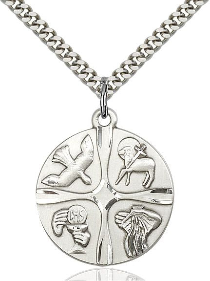 Christian Life medal 60464, Pewter