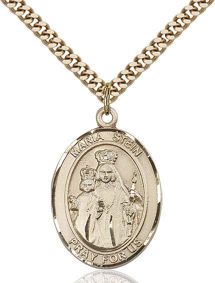 Maria Stein medal S1332, Gold Filled