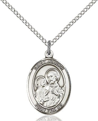 Saint Joseph medal S0584, Pewter