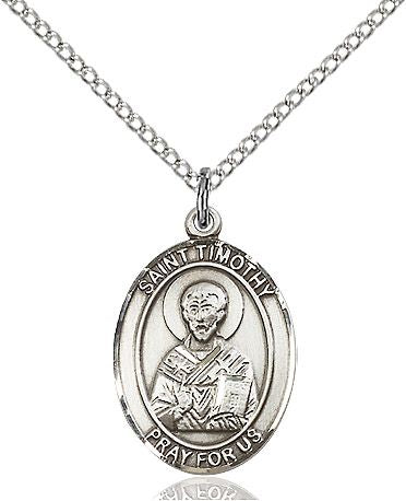 Saint Timothy medal S1054, Pewter