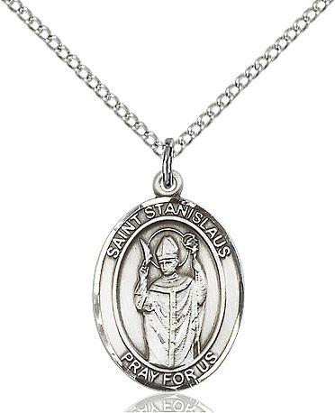 Saint Stanislaus medal S1241, Sterling Silver