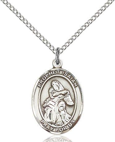 Saint Isaiah medal S2581, Sterling Silver