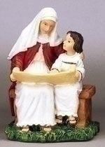 St. Anne figurine, 3.5" tall