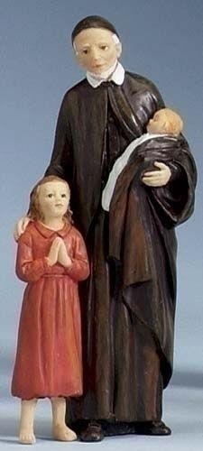 St. Vincent De Paul figurine, 3.5" tall