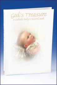 God's Treasure: A Catholic Baby's Record Book