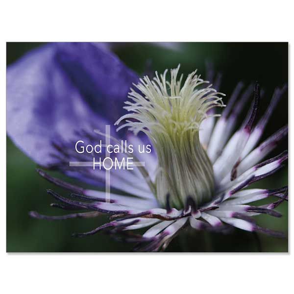 God Call us Home Sympathy Card