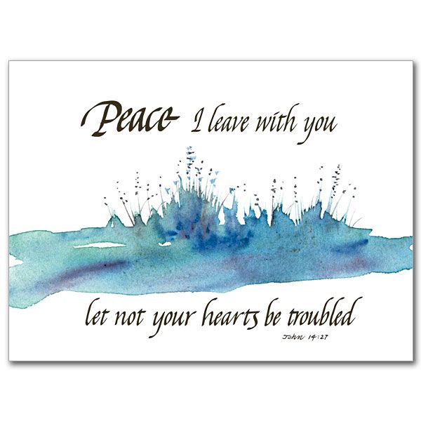 Peace Loss Sympathy Card