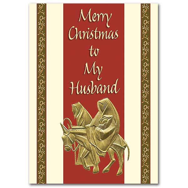 Merry Christmas to my Husband: Christmas card