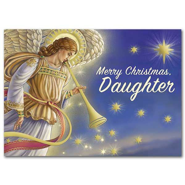 Merry Christmas Daughter: Christmas card