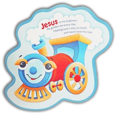 Jesus My Engineer Train Plaque