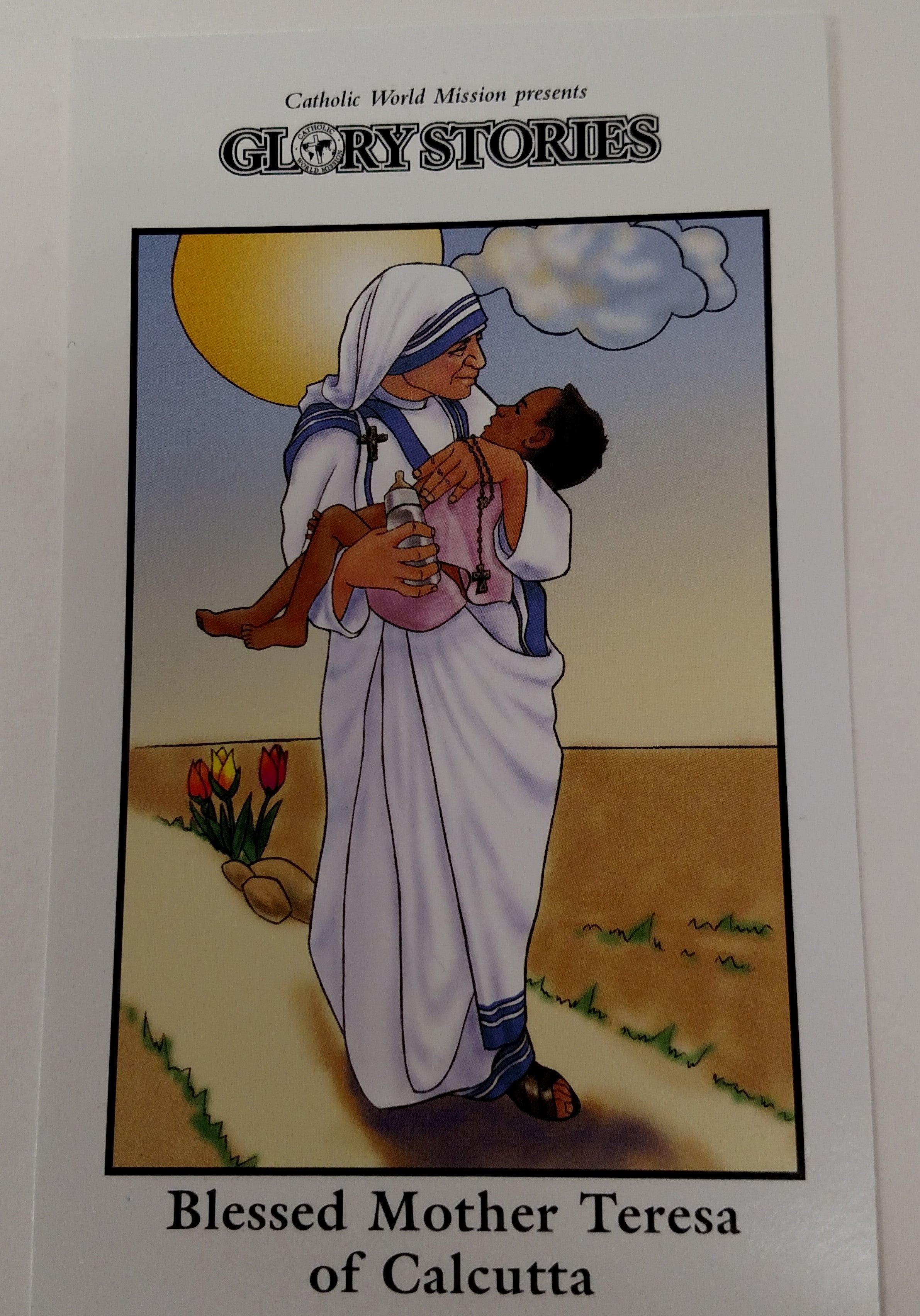 St. Mother Teresa of Calcutta prayer card