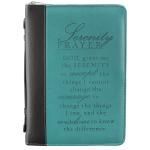 Serenity Prayer, two-tone Bible Cover: Medium size