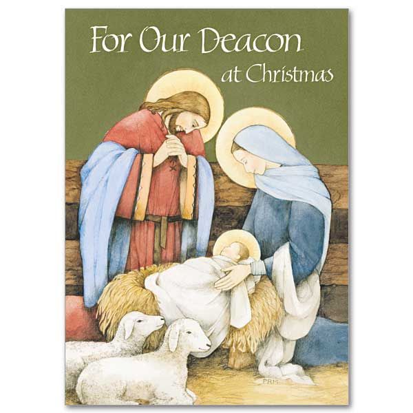 For Our Deacon at Christmas: Christmas card