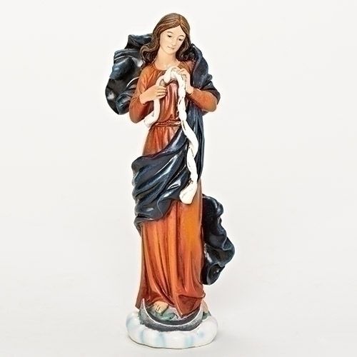 Our Lady Undoer of Knots statue, 6.75" tall