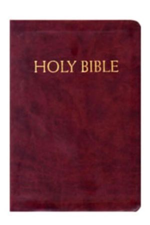 New American Catholic Bible: NABRE, Burgundy Leather