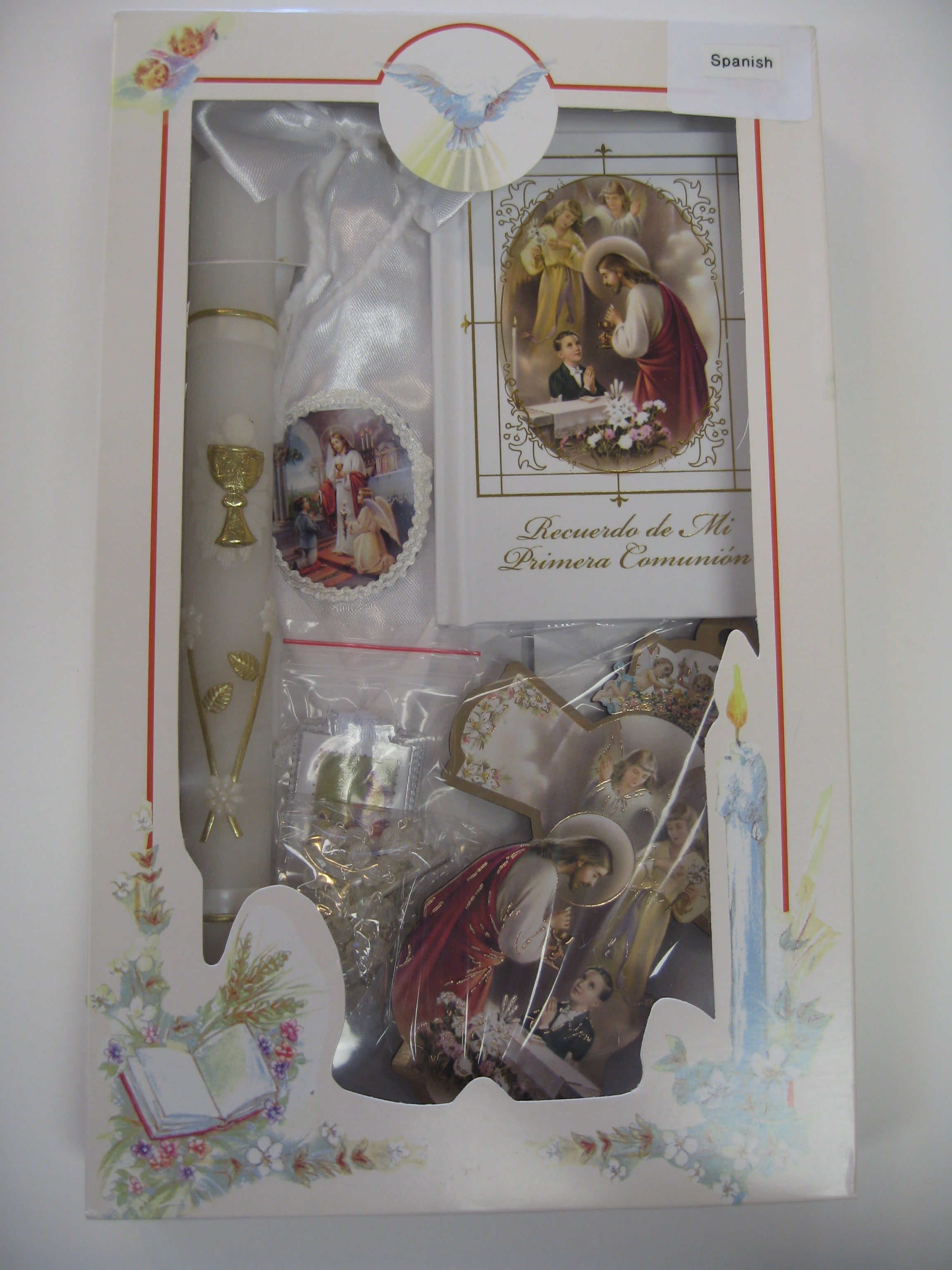 First Communion Missal Set, Boy, Spanish