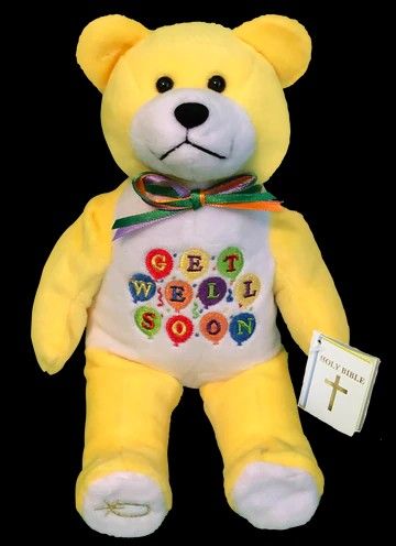 Get Well holy bear