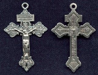 Pardon Crucifix with card
