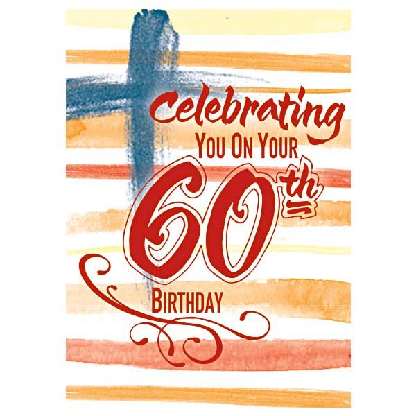 Happy 60th Birthday card