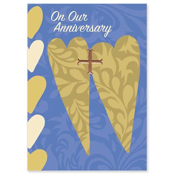On Our Anniversary card