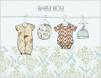 Baby Boy card