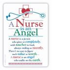 Nurse's Artmetal Prayer Card